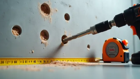 Wiercenie otworów w ścianie cennik