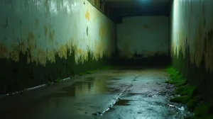 wilgoć na ścianie w piwnicy