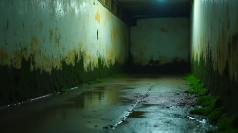 wilgoć na ścianie w piwnicy