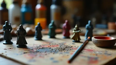 Władca Pierścieni figurki do malowania