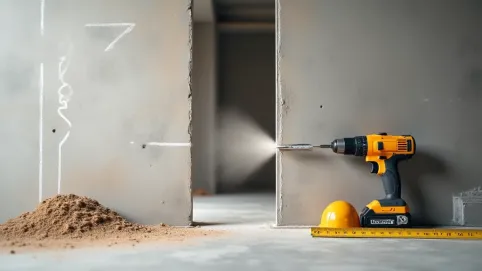 Wykucie otworu w ścianie działowej cena