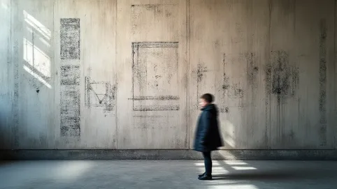 Wzory na ścianie z gładzi