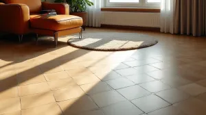 Wzory podłogi w salonie