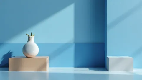 Z jakim kolorem połączyć niebieski na ścianie