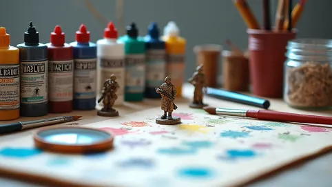 Zestaw do malowania figurek