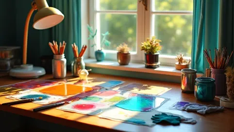 Zestaw do malowania na szkle dla dorosłych