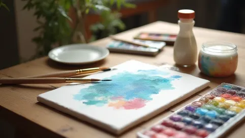 Zestaw do malowania obrazów po numerach