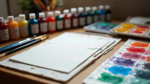 Zestaw pędzli do malowania po numerach