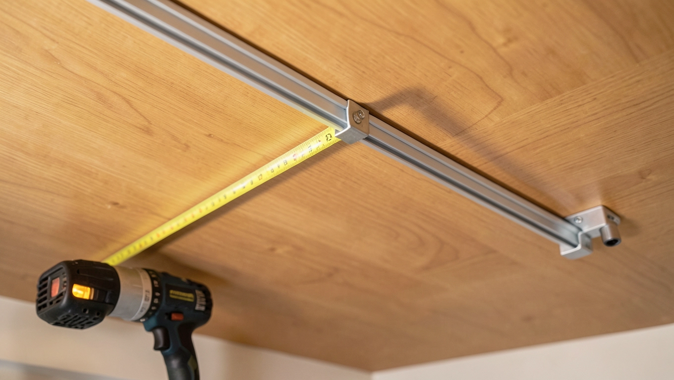 Średnie stawki za montaż karnisza sufitowego za metr bieżący