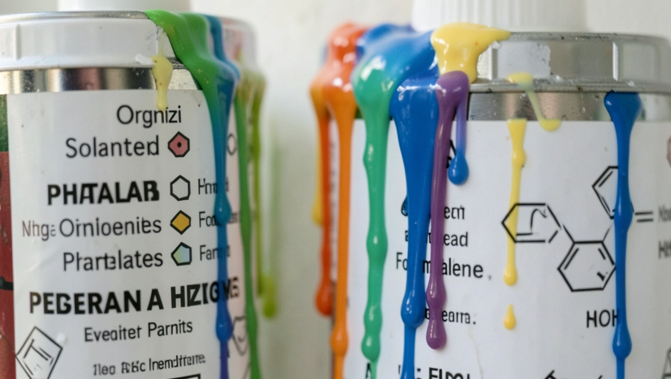 Szkodliwe substancje w farbach do ścian