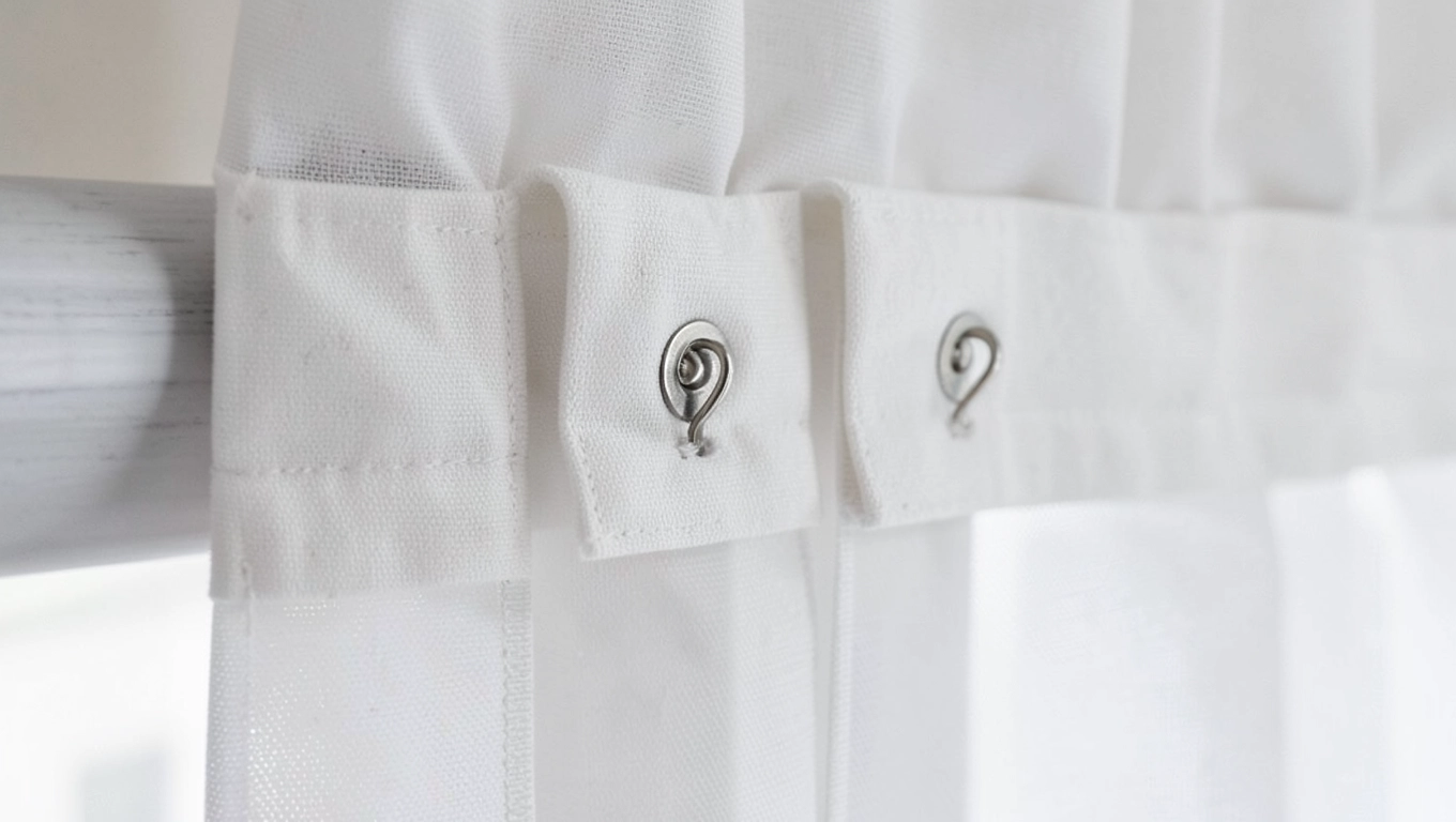 Taśma do wszycia w firanę wave karnisz