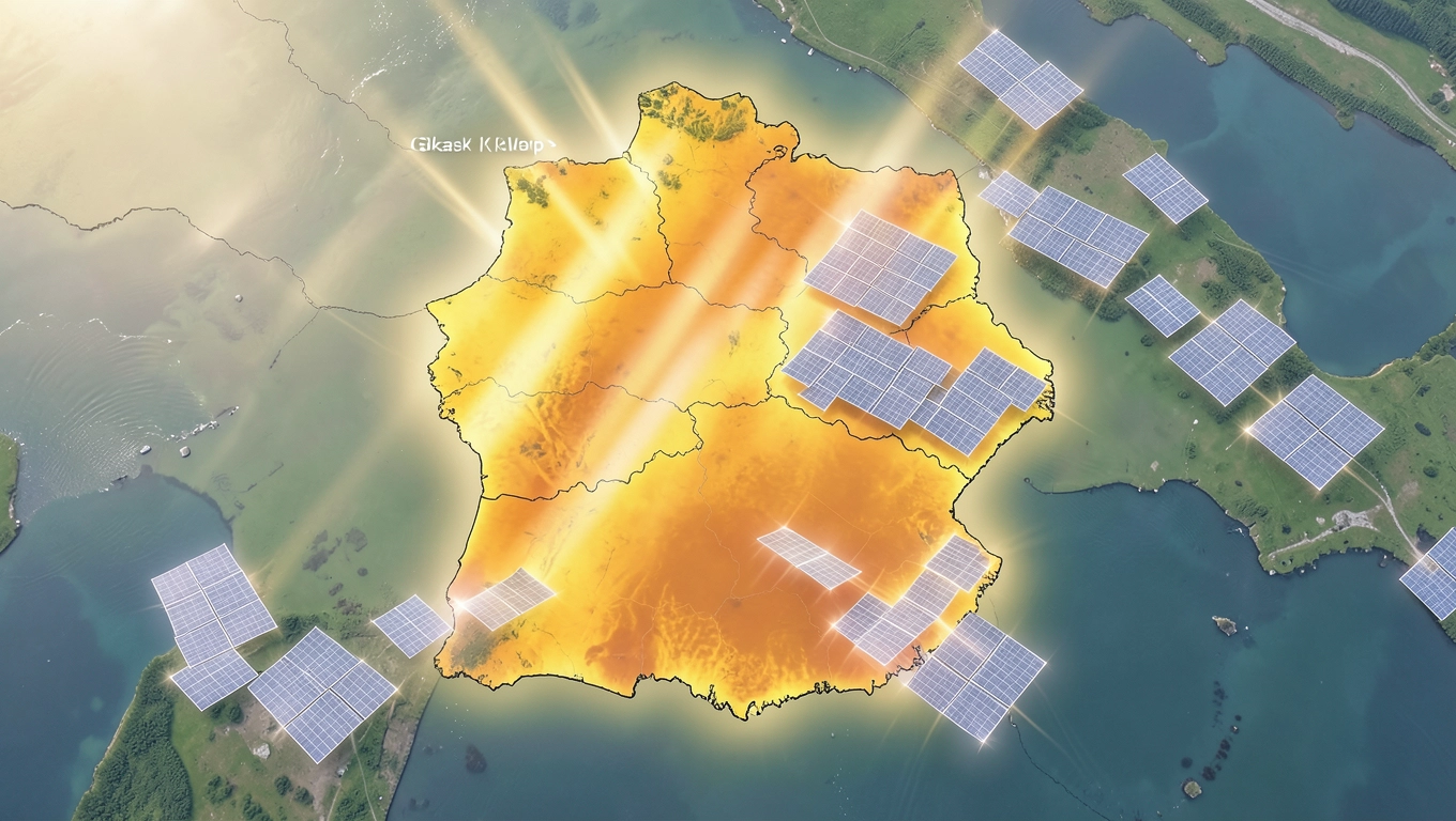 Uzysk z 1 kWp w lokalizacji