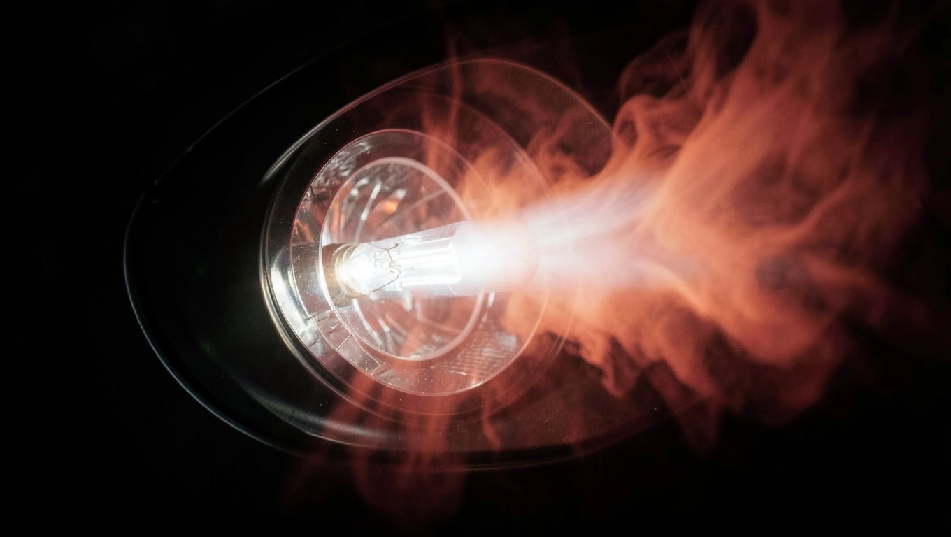 Wady halogenów w aucie