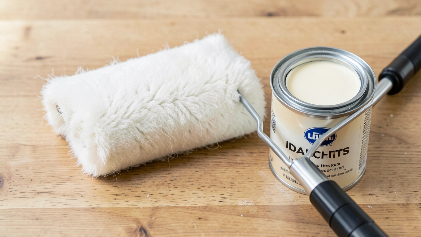 Wybór wałka i farby do malowania sufitu