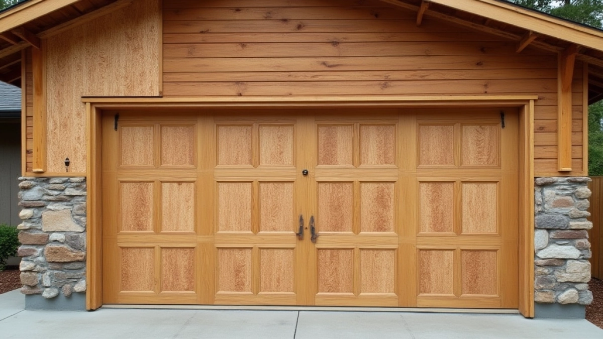 Wykończenie garażu na zewnątrz