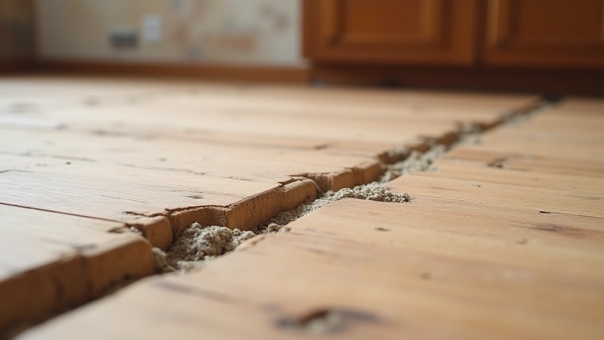 wykończenie paneli przy rurach