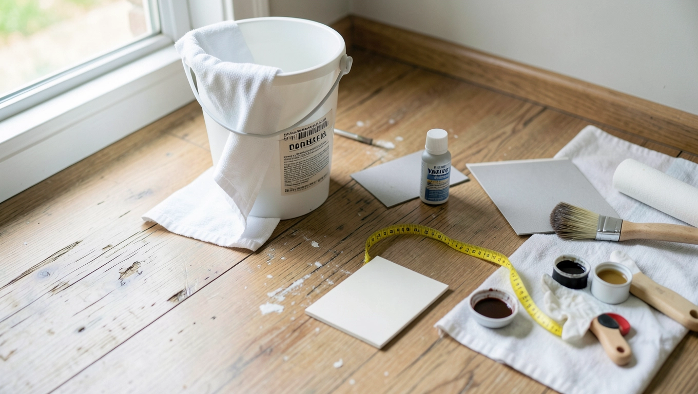 wytarte panele jak odnowić