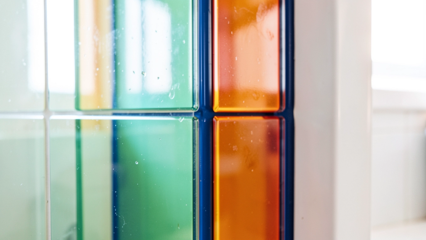 Zalety i wady szkła malowanego w łazience