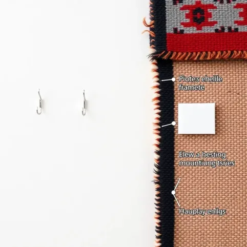Jak powiesić kilim na ścianie