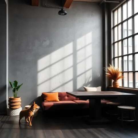 Kolory Ścian W Stylu Industrialnym