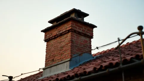 Remont komina nad dachem z cegły cena