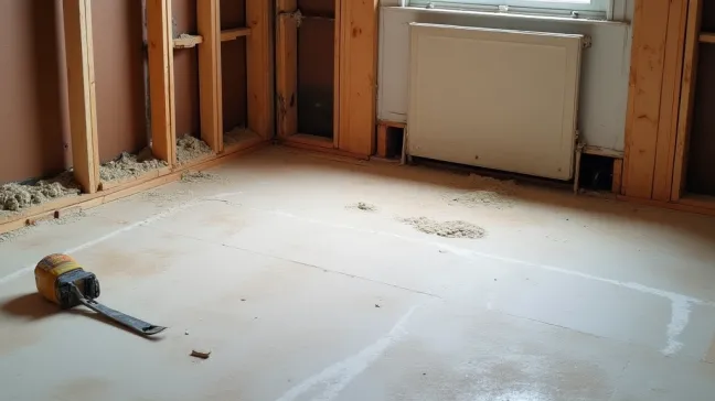 Remont podłogi na gruncie w starym domu