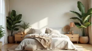 Sypialnia W Stylu Scandi Boho