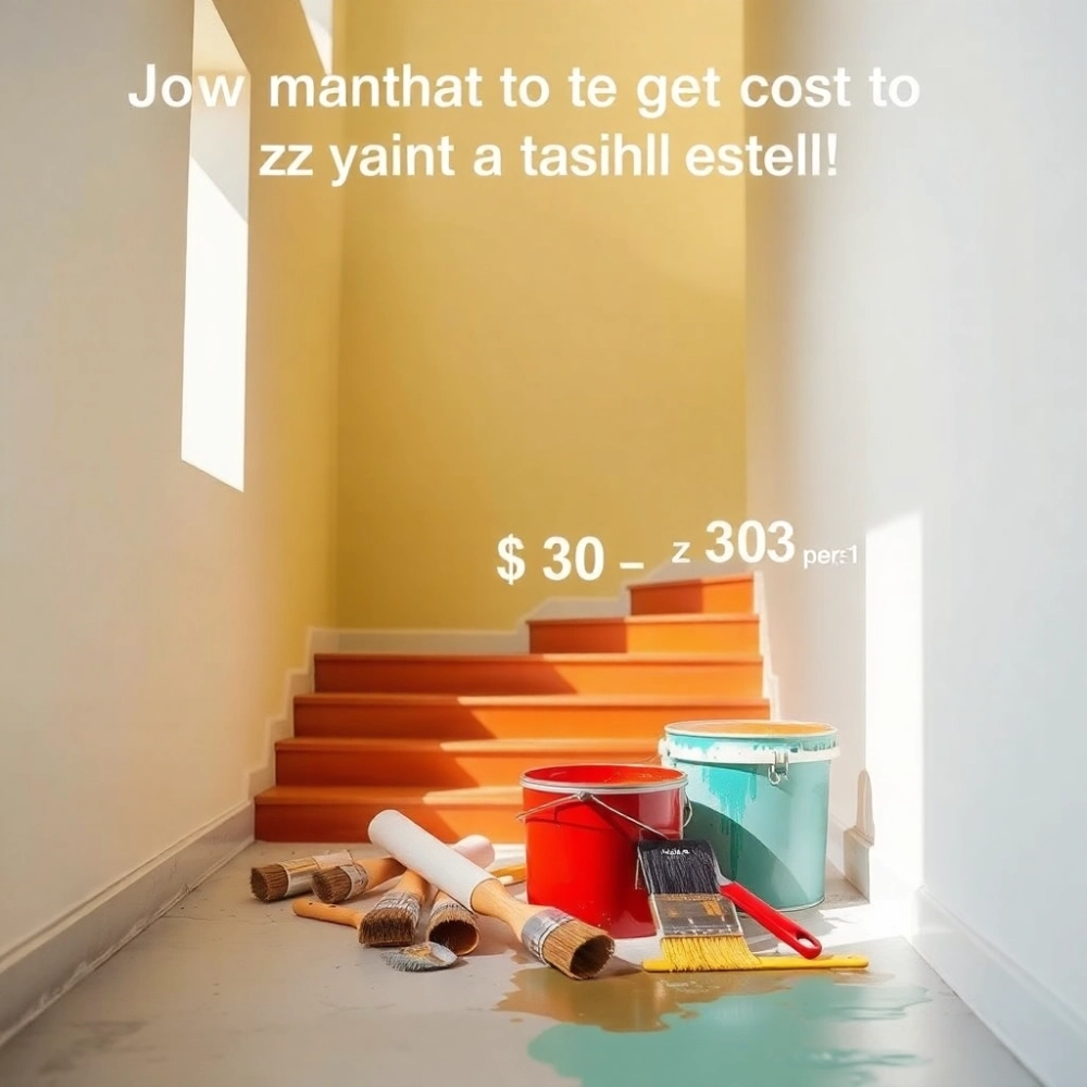 Ile kosztuje malowanie klatki schodowej