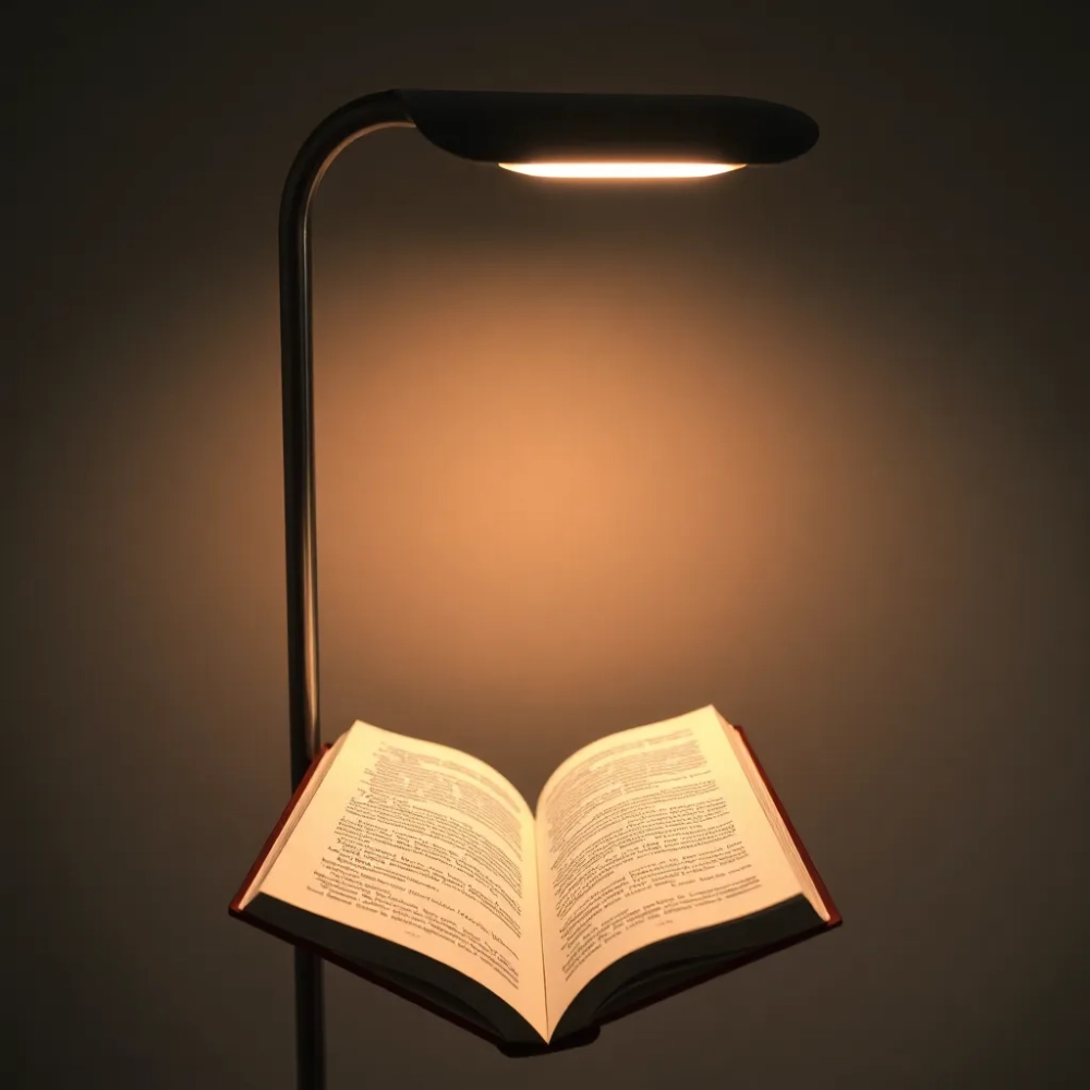 Lampa podłogowa do czytania