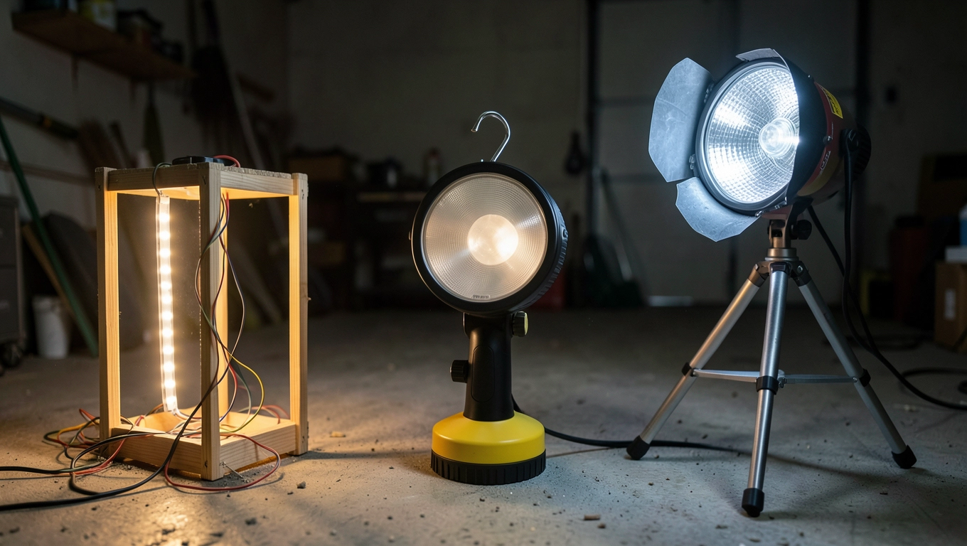 Lampa smugowa DIY kontra gotowe rozwiązania z marketu