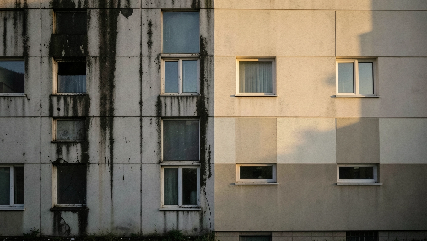Malowanie czy mycie elewacji kiedy wystarczy tańsza opcja