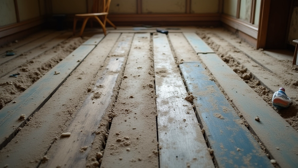 Remont podłogi w starym domu