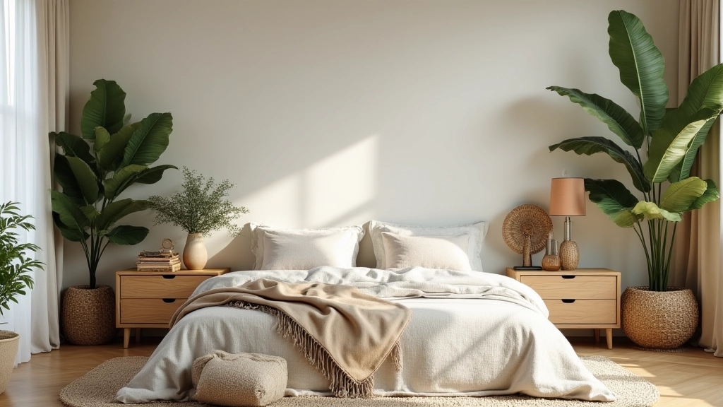 Sypialnia W Stylu Scandi Boho